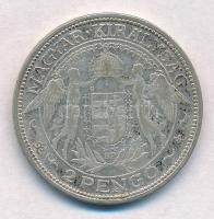 1929. 2P Ag "Madonna" T:3 patina 
Adamo P7