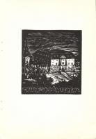 1973 Andruskó Károly (1917-)Ozora - 16 metszetet tartalmazó füzet 15x22cm