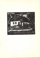 1973 Andruskó Károly (1917-)Ozora - 16 metszetet tartalmazó füzet 15x22cm