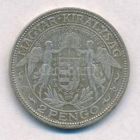 1933. 2P Ag "Madonna" T:2- patina
Adamo P7