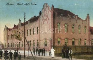 Hatvan - 3 db régi képeslap vegyes minőségben / 3 pre-1945 postcards in mixed condition