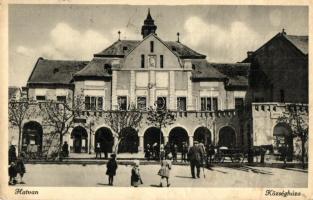 Hatvan - 3 db régi képeslap vegyes minőségben / 3 pre-1945 postcards in mixed condition