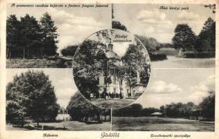 Gödöllő - 4 db régi képeslap vegyes minőségben / 4 pre-1945 postcards in mixed condition