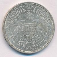 1937. 2P Ag "Madonna" T:2,2- Adamo P7