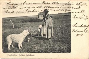 Hortobágy és Hódmezővásárhely - 6 db régi képeslap vegyes minőségben / 6 pre-1945 postcards in mixed...