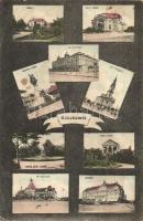 Kecskemét - 10 db régi képeslap vegyes minőségben / 10 pre-1945 postcards in mixed condition