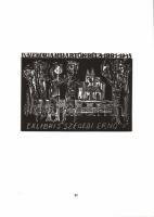 Bordás Ferenc (1911-1982)30 fametszet - összeállítás 15x22cm