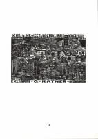 Bordás Ferenc (1911-1982)30 fametszet - összeállítás 15x22cm