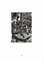 Bordás Ferenc (1911-1982)30 fametszet - összeállítás 15x22cm