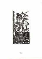 Bordás Ferenc (1911-1982)30 fametszet - összeállítás 15x22cm