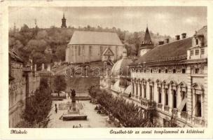 Miskolc és környéke - 8 db régi képeslap vegyes minőségben / 8 pre-1945 postcards in mixed condition