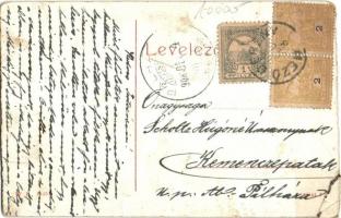 1908 Mezőberény, Artézi víztorony. W. L. 1449B. (r)