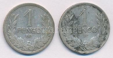 1927. 1P Ag (2x) T:3 patina, ph.
Adamo P6