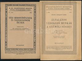 1942-1948 Földmívelésügyi Miniszter Hivatalos Növényegészségügyi Szolgálatának kiadványainak 4 száma...