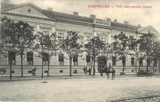 1913 Debrecen, református leánynevelő intézet. Thaisz Arthur kiadása