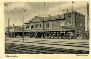 1942 Hegyeshalom, Vasútállomás. Réka János felvétele