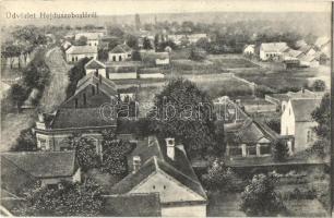 1911 Hajdúszoboszló, látkép házakkal