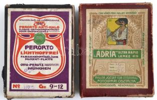 2 doboz üvegnegatív vegyes témákkal