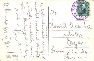 Rimaszombat, Rimavská Sobota; Stefánik utca, Lusztig László és Neumann üzlete, Kálmán mészáros és he...