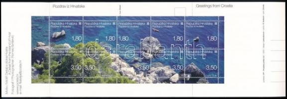 'Greetings stamp booklet, Üdvözlet bélyegfüzet