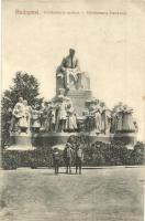 1908 Budapest V. Vörösmarty szobor. Taussig A.