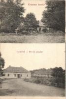 1911 Deménd, Demandice; Krammer kastély, Fő tér. Kiadja Goldschmied Dávid / castle, main square (EK)