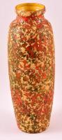 Tófej kermia retro váza 39 cm Jelzett, hibátlan.