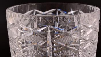 Ólomkristály váza. 34 cm