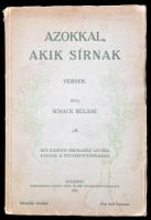 Schack Béláné: Azokkal, akik sírnak. Bp., 1916, Hornyánszky. Papírkötésben, jó állapotban.