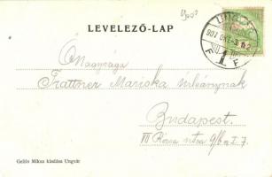 1907 Ungvár, Uzshorod, Uzhorod; Káptalan utca, Görögkatolikus templom, székesegyház. Kiadja Gellis M...