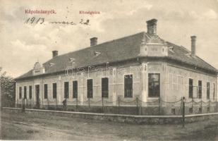 1913 Kápolnásnyék, Községháza. Kiadja Vessely Zsigmond