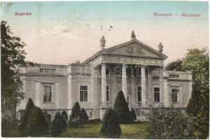 1920 Sopron, Múzeum. Kiadja Piri Dániel 799. (EK)