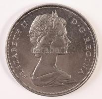 Kanada 1968. 1$ Ni &quot;II. Erzsébet&quot; dísztokban T:1-,2 Canada 1968. 1 Dollar Ni &quot;Elizabeth II&quot; in decorative case C:AU,XF