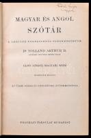 Dr. Arthur B. Yolland: Magyar és angol szótár. I. rész: Angol-magyar szótár. II. rész: magyar-angol ...