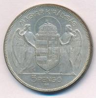 1930. 5P Ag "Horthy jobbra" T:2
Adamo P8