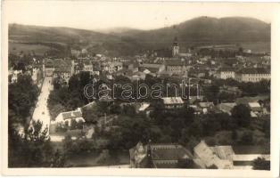 Besztercebánya, Banská Bystrica; látkép / general view. F. Machold