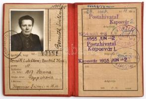 cca 1946-1960 5 db különféle igazolvány