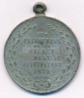 Ausztria 1873. "INDUSTRIE PALAST DEN WIENER WELTAUSSTELLUNG 1873 / ZUR ERINNERUNG AN DIE WIENER...