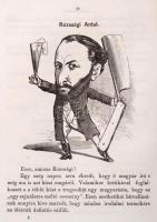1866 [Ágai Adolf (1836-1916)]: Spitzig Iczig naptára 1867-re. 5627-i Nemzeti Luach. Jankó János szöv...