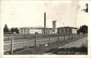 Szepesbéla, Spisská Belá; Tabaková Továrna / dohánygyár / tobacco factory (fl)