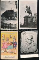 cca 1906-1940 7 db Rákóczi Ferenccel kapcsolatos nyomtatvány (képeslapok, prospektus - Rákóczi nyomá...