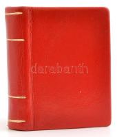 Baróti - Csánki: Magyarország története. Minikönyv bőr kötésben