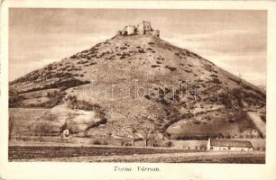 Torna, Turna nad Bodvou, Turnau; vár / Turniansky hrad / castle + 1940 Miskolc-Torna-Kassa 166. (EK)