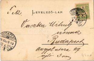 1904 Esztergom, Szent Anna templom, Óvónőképző. Kardos Dezső Korona bazár felvétele és kiadása (EK)