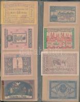 Ausztria 1920-1921. 16db-os papír szükségpénz tétel T:I-III Austria 1920-1921. 16pcs of paper necessity notes C:UNC-F