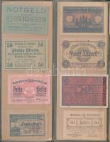 Ausztria 1920-1921. 16db-os papír szükségpénz tétel T:I-III Austria 1920-1921. 16pcs of paper necess...