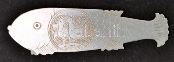 21 db gyöngyház medál