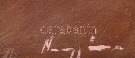 Nagy Ernő Sándor (1926-2013): Vízpart. Olaj, farost, jelzett, 60×80 cm