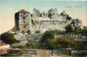 Fülek, Filakovo; vár. Krämer Jeremiás kiadása / Filakovsky hrad / castle ruins
