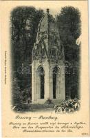 Pozsony, Pressburg, Bratislava; Szent Ferenc rendi régi torony a ligetben / tower in the park